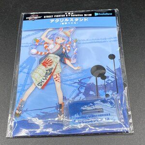 Hololive Street Fighter 6 Collab Vtuber Usada Pekora Acrylic Stand New Sealed